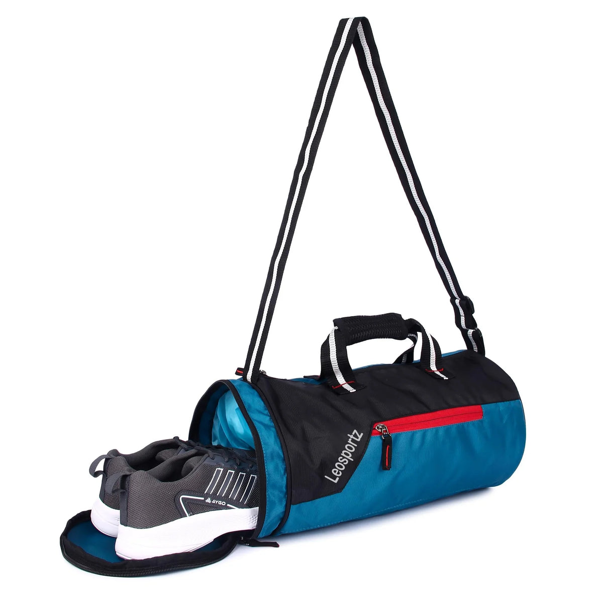 Leosportz Duffel Shoulder Gym Bag - 30l