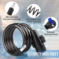 Cycle Lock For Bicycle With Key - Advanced Locks For Bike