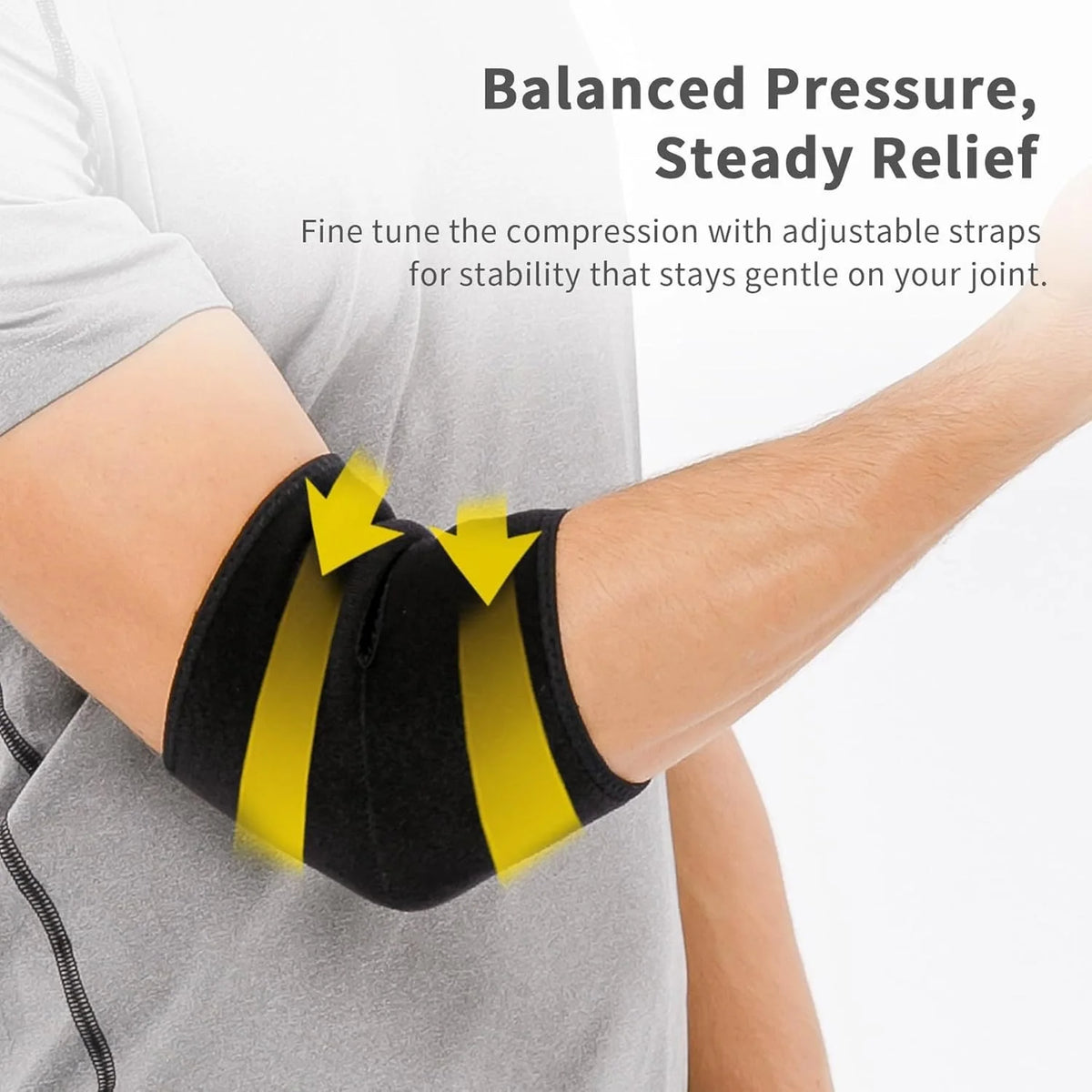 Tennis Elbow Band For Pain Relief - Elbow Cap Women Pain