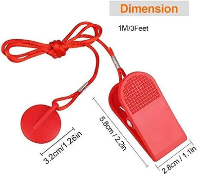 Treadmill Safety Magnet Key, Diameter 3.2