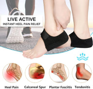 Gell Heel Pad Silicon Heel Socks