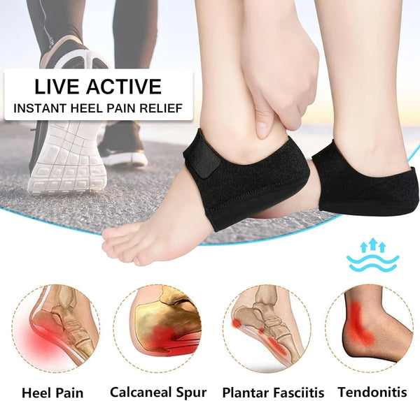 Gell Heel Pad Silicon Heel Socks