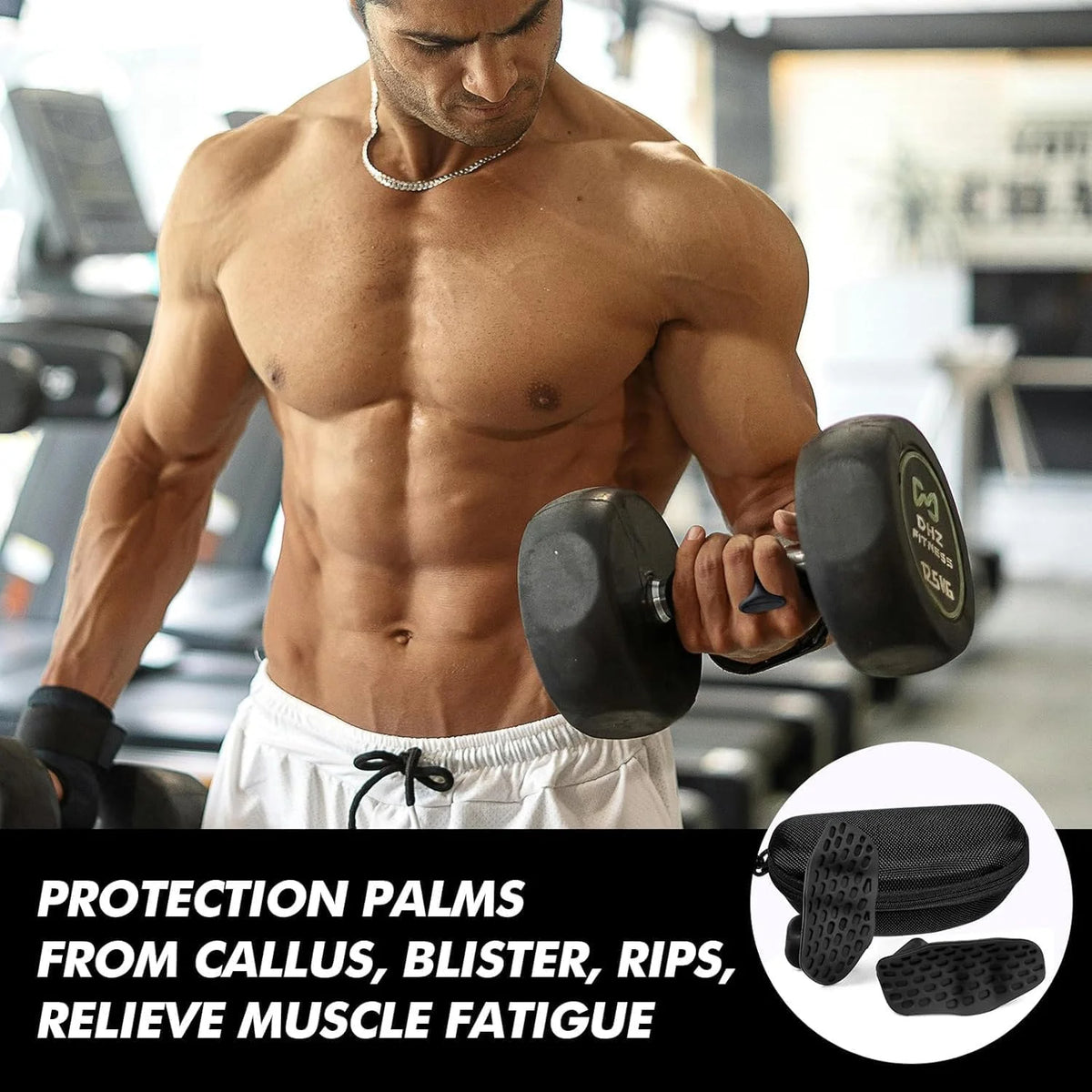 Fitness Bar Grips For Crossfit, Weight Lifting Training