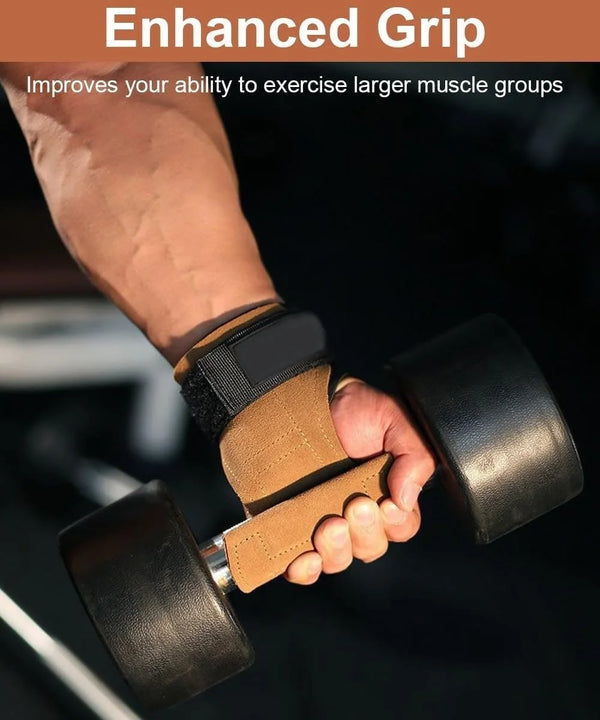 Gym Gloves Workout - Weight Lifting Strap With Wrist Support