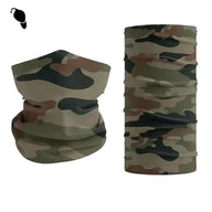 Leosportz Bamboo Bandana Face Scarf - Windproof Face Head Mask