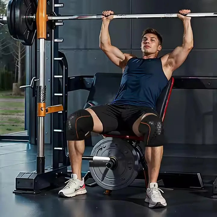 Knee Support Gym (1 Pair) - 7mm Power Knee Support Gym