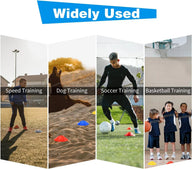 Leoportz Agility Marker Sports Training Disc Cones