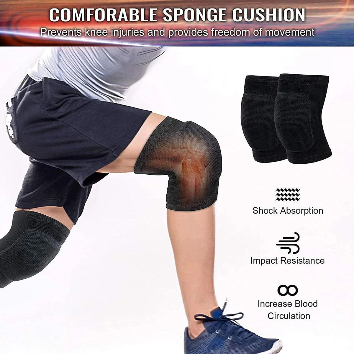 Knee Pad Women - Dancing Knee Pads Easy To Wear