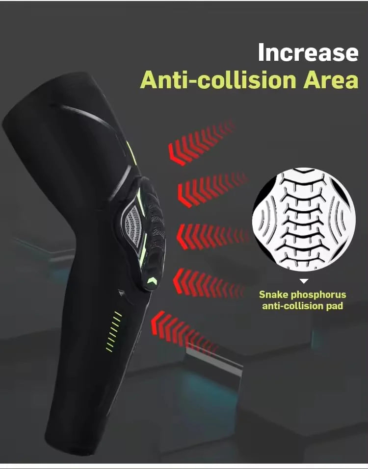 Arm Sleeves For Riders With Protection Pads (1 Pc) - Elbow