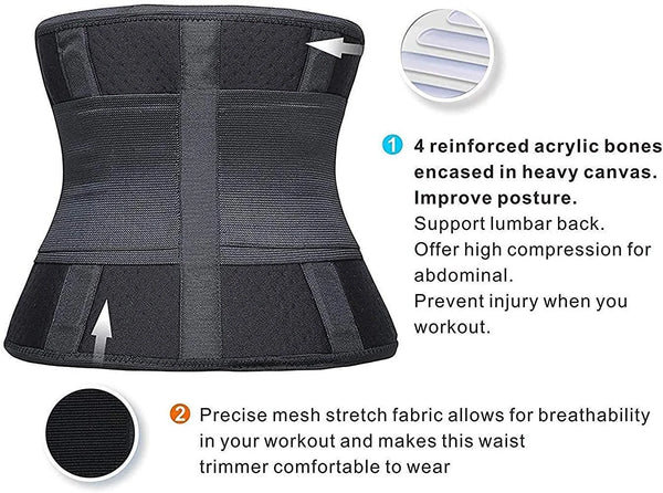 Waist Trainer Women - Waist Cincher Shapeware Trimmer