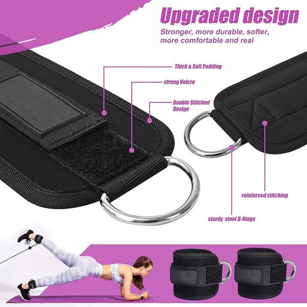 Ankle Strap For Gym Cable Machine - Heavy Ankle Band