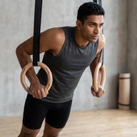 Gymnastics Rings With Straps