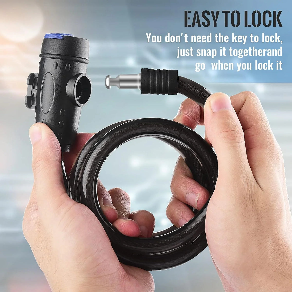 Cycle Lock For Bicycle With Key - Advanced Locks For Bike