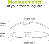 Mudguard For Cycle With Reflective Tape