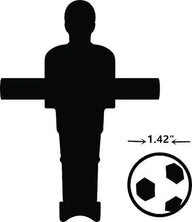 Foosball Table Replacement Balls - 36mm Table Soccer Balls