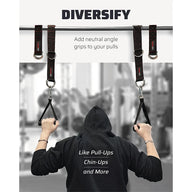 Gym Cable Attachment Straps For Heavy Workout - Versitle