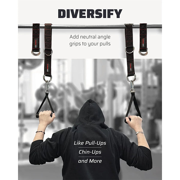Gym Cable Attachment Straps For Heavy Workout - Versitle