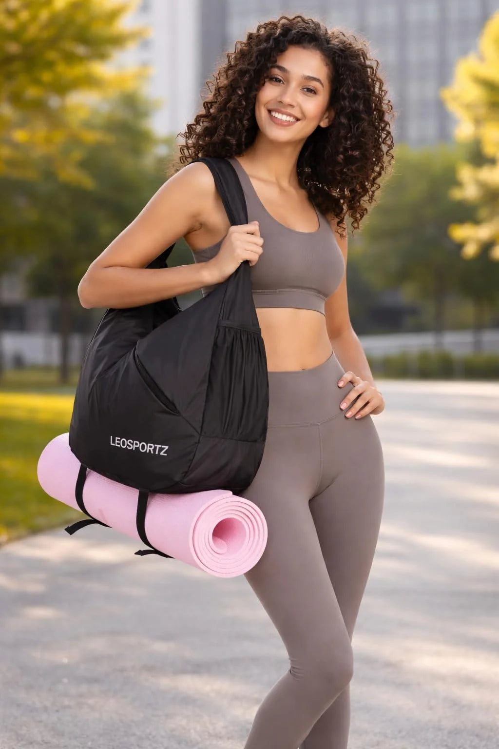 Gym Bag Shoe Compartment