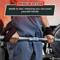 Weight Lifting Straps - Deadlift Straps With Handle