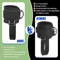 Ankle Strap For Gym Cable Machine - Heavy Ankle Band Gym