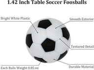 Foosball Table Replacement Balls - 36mm Table Soccer Balls