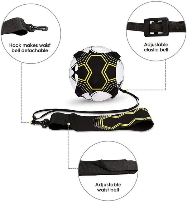 Football Training Belt - Soccer Rugby Vollyball Kick Ball