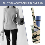 Leosportz Yoga Cushion Knee Pad With Yoga Blocks Belt - 20 Tpe Made
