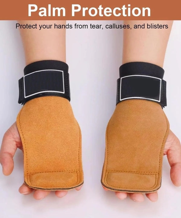 Gym Gloves Workout - Weight Lifting Strap With Wrist Support
