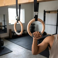 Gymnastics Rings With Straps