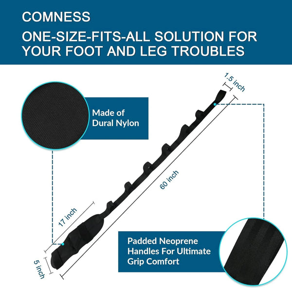 Yoga Leg Strech Belt - Leg Stretching Strap For Beginner