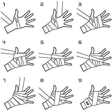Leosportz Boxing Mexican Stretch Hand Wrap (Free Size)