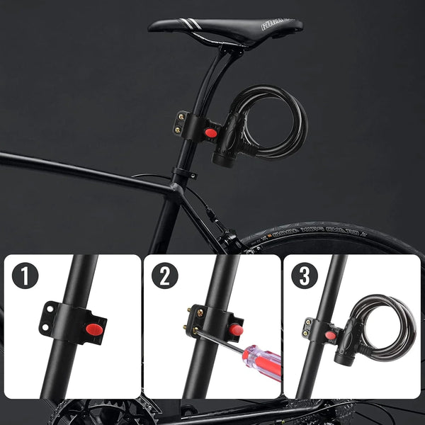 Cycle Lock For Bicycle With Key - Advanced Locks For Bike