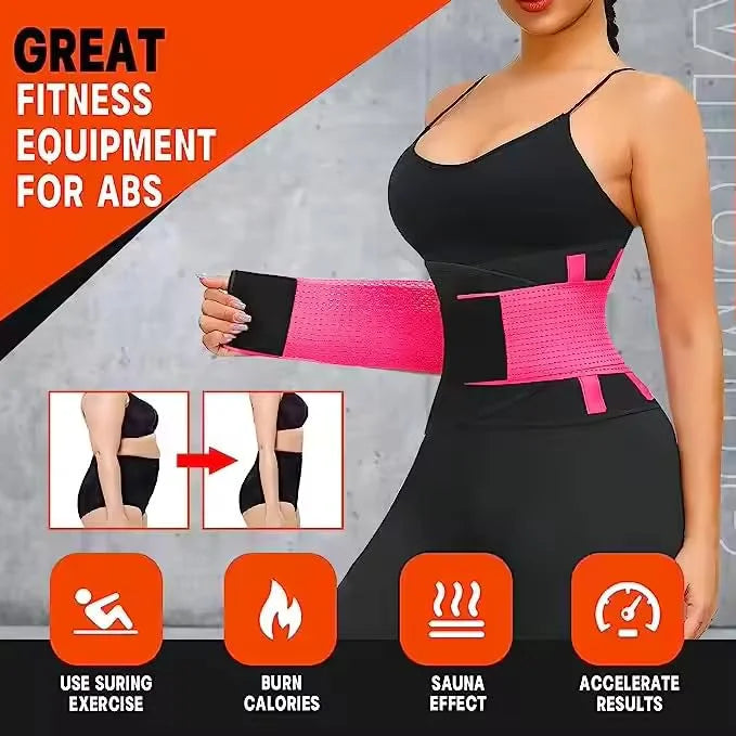 Waist Trainer Belt - Waist Cincher Trimmer - Slimming Body