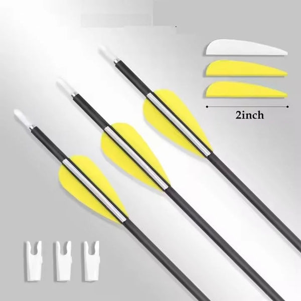 Archery Arrows - Carbon Fiber, Fiberglass Mixed Glass Arrow