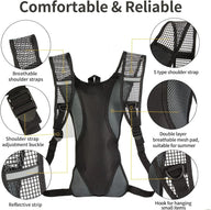 Hydration Backpack 2 Liter - Bpa Free With Leakproof Bladder