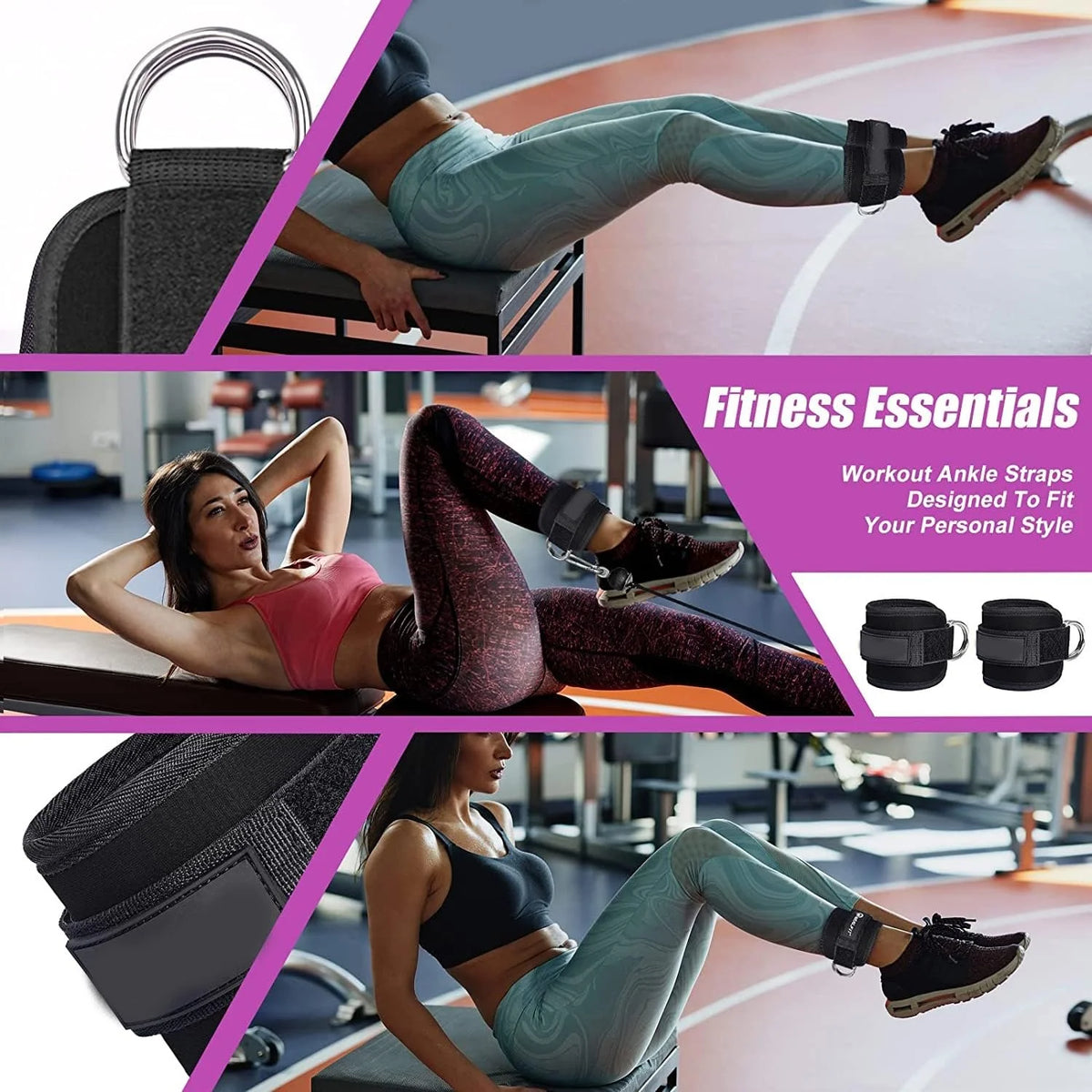 Ankle Strap For Gym Cable Machine - Heavy Ankle Band