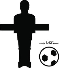 Foosball Table Replacement Balls - 36mm Table Soccer Balls