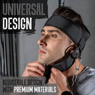 Leosportz Neck Harness For Weight Training - Head Harness Resistance