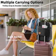 Leosportz Travel Shoe Bag - Footwear Bag Women Waterproof