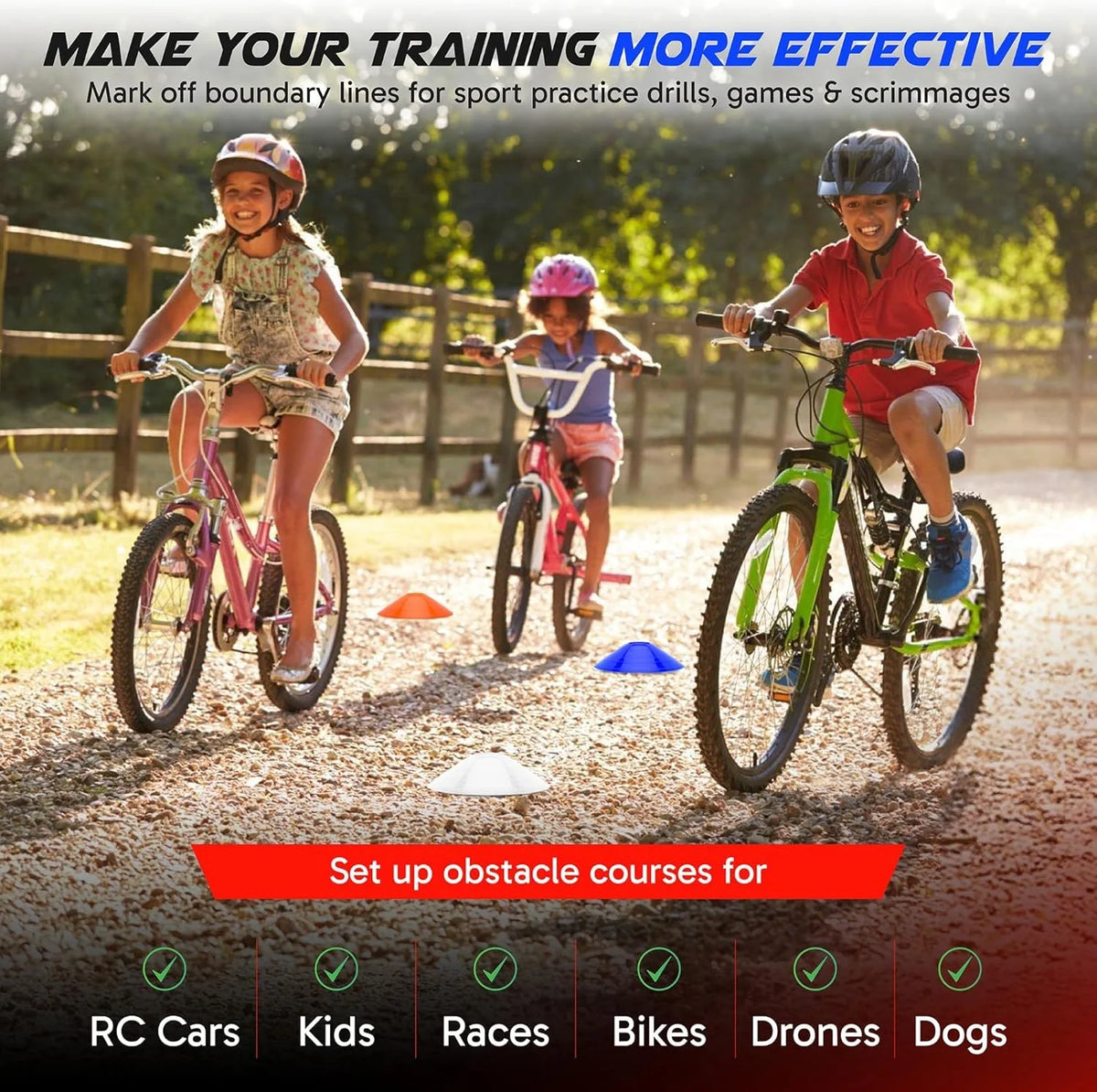 Leoportz Agility Marker Sports Training Disc Cones