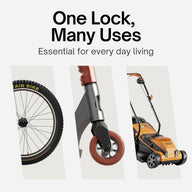 Cycle Lock For Bicycle - Combination 4 Digit Keyless Lock