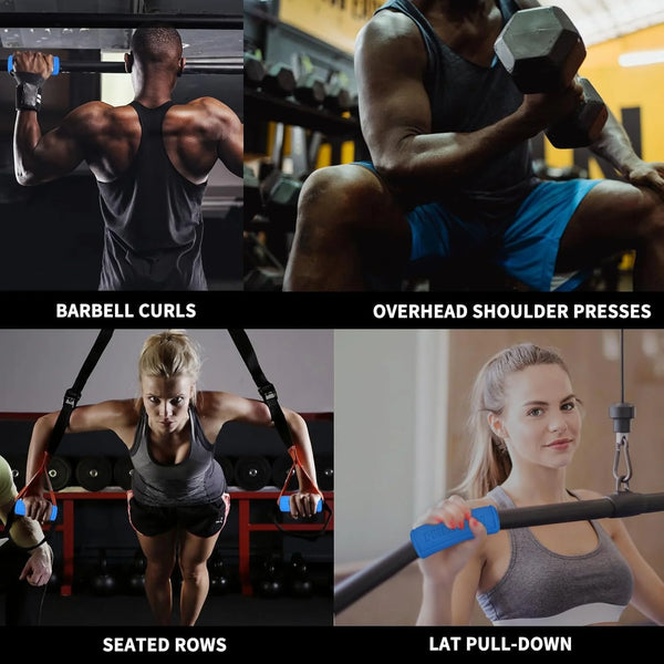 Leosportz Barbell Dumbbell Grip - Tpr Material Barbell Grip