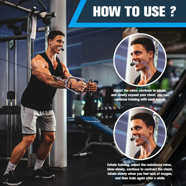 Leosportz Breath Trainering Equipment - Braething Trainer To Enhance