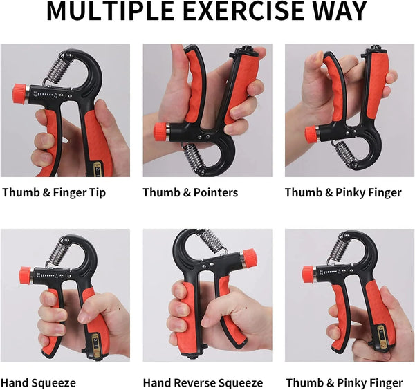 Hand Grip Strengthener - Improved Desgine 10 - 100 Hand Grip
