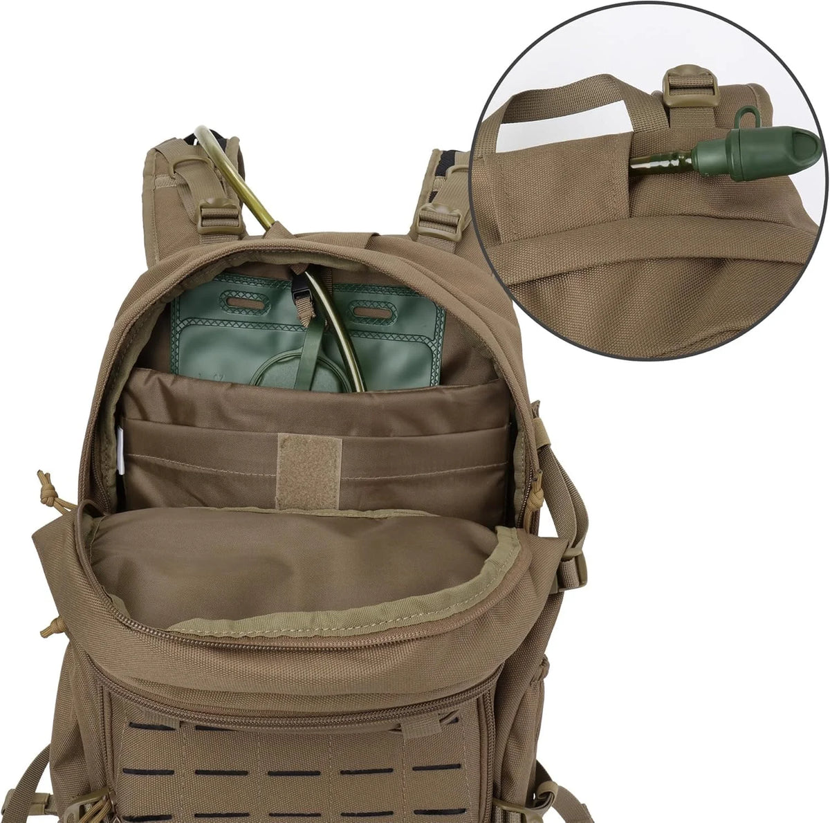 Hydration Bladder 2 Liter - Foldable Hydration Bottle