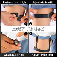 Shirt Stays Shirt Tucker - Strap Shirt Tighter