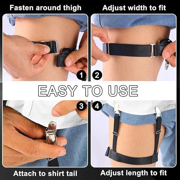 Shirt Stays Shirt Tucker - Strap Shirt Tighter