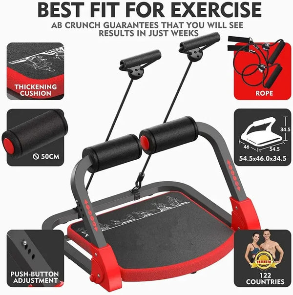 Smart Ab Workout Machine - Multifunctional Ab Exerciser