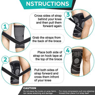 Knee Caps Women Gym Workout - Knee Support For Knee Pain