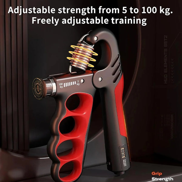 Hand Grip Strength Trainer (100 Kgs) - Forearm Strength